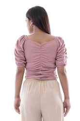 Women's Knitted Tops (Peach)
